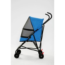 Aesco Tommy Evcil Hayvan Arabası Mavi 76.5 * 44 * 99CM Max 15KG