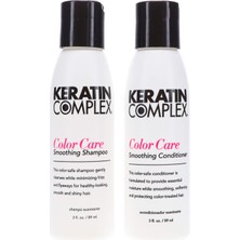 Aesco Keratin Complex Color Care Renk Bakımı Düzleştirici Şampuan ve Saç Kremi 178 ml