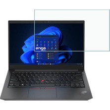 Aesco Engo Lenovo Thinkpad T14 14 Inç Ile Uyumlu Ekran Koruyucu Notebook, 9h Temperli Kırılmaz Esnek Nano Cam, Çizilmeye ve Darbeye Dayanıklı Laptop Koruma, Hd Şeffaf