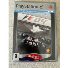 EA Ps2 F1 04 Formula Orjinal Oyun 10/8,5 Disk Kondüsyonu Kitapçık Var Playstation 2