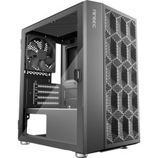 Aesco Antec NX200M, Micro-Atx Mini Kule Kasası, 120MM Arka Fan Dahil, Mesh Ön Panel, Nx Serisi, Siyah