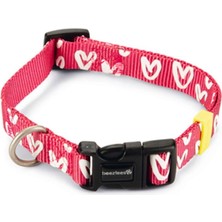 Aesco Beeztees Köpek Tasması, Pembe, 35-50CM, 20MM