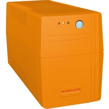 Aesco Makelsan Lion 650VA (1 * 7AH) 5-10DK Line Interactive Kesintisiz Güç Kaynağı - MU00650L11EA005