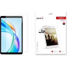 Aesco Zore Honor ile Uyumlu Pad X7 Tablet Temperli Cam Ekran Koruyucu Şeffaf