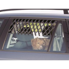 Aesco Trixie Köpek Araba Camı Parmaklığı, 30-110CM,SIYAH