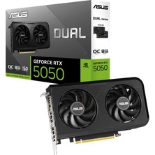 Aesco Asus Çift Geforce Rtx 5050 8gb Gddr6 Oc Edition Gaming Ekran Kartı