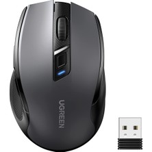 Aesco Ugreen Dual Mode 2.4ghz Kablosuz ve Bluetooth 4000DPI Sessiz Optik Mouse