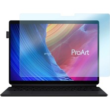 Aesco Engo Asus Proart PX13 13.3 Inç Ile Uyumlu Ekran Koruyucu Notebook, 9h Temperli Kırılmaz Esnek Nano Cam, Çizilmeye ve Darbeye Dayanıklı Laptop Koruma, Hd Şeffaf 16:10