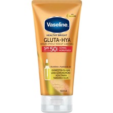Aesco Vaseline Gluta-Hya Serum Etkili Vücut Losyonu Güneş Koruyucu 150 Mililitre