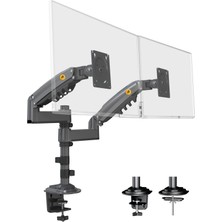 Aesco North Bayou Nb H180 Çift Kol 17-35 Inch Amortisörlü 2-9 kg Profosyonel Monitör Standı
