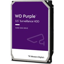 Aesco Wd Purple 1tb Güvenlik Kamerasi Diski - 5400 Rpm Class, Sata 6 Gb/s, 64 MB Cache, 3.5" - WD10PURZ