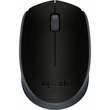 Aesco Logitech M171 Kablosuz Mouse, Pc, Mac, Dizüstü Bilgisayar Için, 2,4 Ghz, USB Mini Alıcılı, Optik Izleme, 12 Aylık Pil Ömrü, Sağ ve Sol Elle Kullanıma Uygun, Siyah