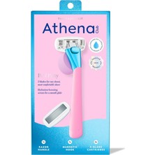 Aesco Athena Club Pool Party 5 Bıçaklı Kadın Tıraş Bıçağı Seti