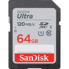 Aesco Sandisk Ultra 64GB Sdxc Memory Card 120MB/S