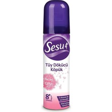 Aesco Sesu Tüy Dökücü Köpük 150 ml Hassas Cilt 6shr 2d, 43 gr