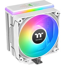 Aesco Thermaltake Astrıa 200 Argb Cpu Soğutucu; 4 Bakır Isı Borusu; 120MM Pwm Fan; 500~1800RPM; Tek Kule; Intel/amd; 210W Tdp; Beyaz; CL-P137-AL12SW-A