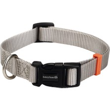Aesco Beeztees Köpek Boyun Tasması, Açık Gri, 20-30CM