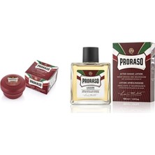 Aesco Proraso Sandal Ağacı Özlü Tıraş Sabunu 150 ml - Tıraş Sonrası Losyon 100 ml