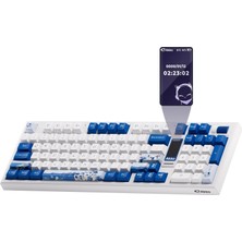 Aesco Akko 5098B Plus Santorini Rgb Kablosuz Hotswap Mekanik Gaming Klavye