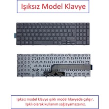 Aesco Pars Power Notebook Klavye - DE-019 - Siyah-Işıksız - Inspiron 7J28T32 Muadili ile Uyumlu