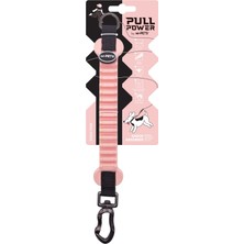 Aesco M-Pets Pull Power Şok Emici Ara Tasma Pembe