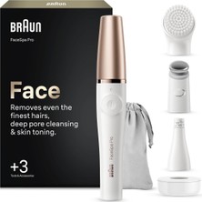 Aesco Braun Facespa Pro Yüz Epilatörü, + 3 Ekstra, 911