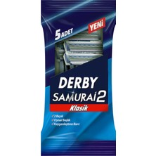 Aesco Derby Samurai 2 Bıçaklı 5li Poşet