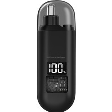 Aesco Busstier Burun Kılı Makinesi, Mini Taşınabilir Ağrısız Tüy Alma, Hassas Kaş Düzeltici, Çift Taraflı Bıçaklı Sessiz Kesim, LED Güç Göstergeli, USB Şarjlı, Temizlik Fırçası ve Şarj Kablosu Dahil, Seyaha