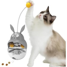 Aesco Kanji Otomatik Kedi Oyuncağı – Sallandıkça Mama Ödülü Veren Hacıyatmaz Tasarım, Kendi Kendine Eğlenen Etkileşimli Kedi Oyuncağı, Dayanıklı ve Dengeli Tumbler