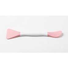 Aesco Royal Paris Çift Başlı Silikon Maske Uygulama Fırçası - RC-385 (Pembe)