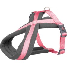 Aesco Trixie Premium Köpek Yürüyüş Göğüs Tasması L 60-100 cm / 25 mm Fuşya
