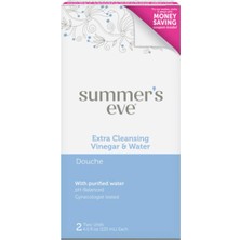 Aesco Summer's Eve Summer Eve Summers Eve Douche Ekstra Temizleyici Sirke ve Su 2 Sayısı