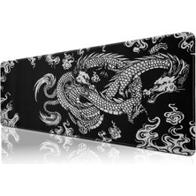 Aesco Klasse Pro - 5 Farklı Model Dikişli Kenar 120X60 cm Oyuncu Gaming Mouse Pad (Dragon Knot)