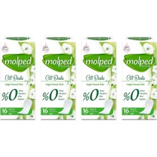 Aesco Molped Pure&soft Cilt Dostu Günlük Ped, 16'lı, 4 Paket