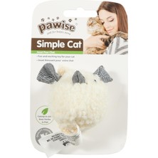 Aesco Pawise Simple Cat Peluş Oyuncak Top Fare