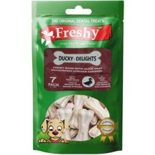 Aesco Freshy Duck Delights Ördekli Kemik Köpek Ödülü 5 cm 7li