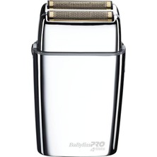 Aesco Babyliss Pro FOILFX02 Metal Çift Folyo Tıraş Makinesi, Gri, Standart