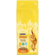 Aesco Friskies Yetişkin Kediler Için Kümes Hayvanlı Kuru Mama 15 kg