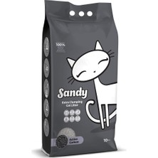 Aesco Sandy Aktif Karbonlu Topaklanan Kedi Kumu 10KG