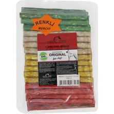 Aesco Esca Food Munchy Çubuk Renkli Ince 12 Santimetre 100'LÜ Köpek Ödül Maması