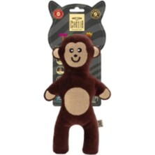Aesco Cattie Matatabi Içerikli Kedi Oyuncağı Peluş Maymun 20 cm