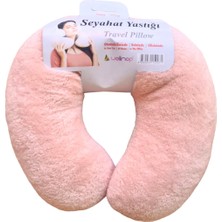 Aesco Seyahat Boyun Yastığı Toz Pembe