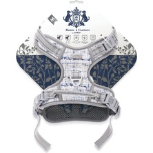 Aesco M-Pets Haute Couture Köpek Göğüs Tasması Mavi (M)