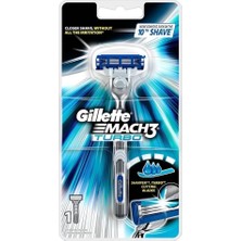 Aesco Gillette Mach 3 Turbo Tekli Makine