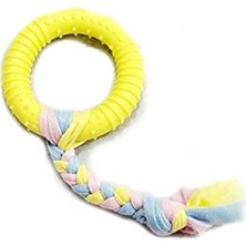 Aesco Eurodog Puppy Sarı Halka Diş Kaşıma Oyuncağı 19CM