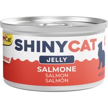 Aesco Gimcat Shinycat Jelly Somon Balığı Kedi Maması, 70 Gram