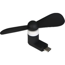 Aesco Spelt Usb-C Fan Mini Soğutucu Type-C Telefon Tablet Powerbank Için Pervane USB Vantilatör