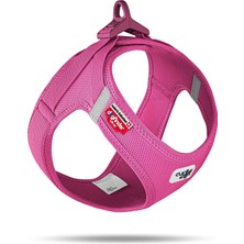 Aesco Curlı Vest Harness Curlı Clasp Aır-Mesh Fuchsıa L