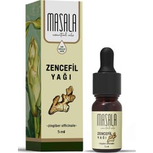 Aesco Masala Saf Zencefil Yağı 5 ml - (Ginger Essential Oil)