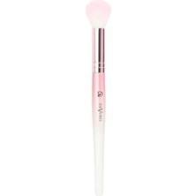 Aesco Golden Rose Devobis Precision Face Brush - Çok Amaçlı Hassas Yüz, Pudra ve Allık Fırçası